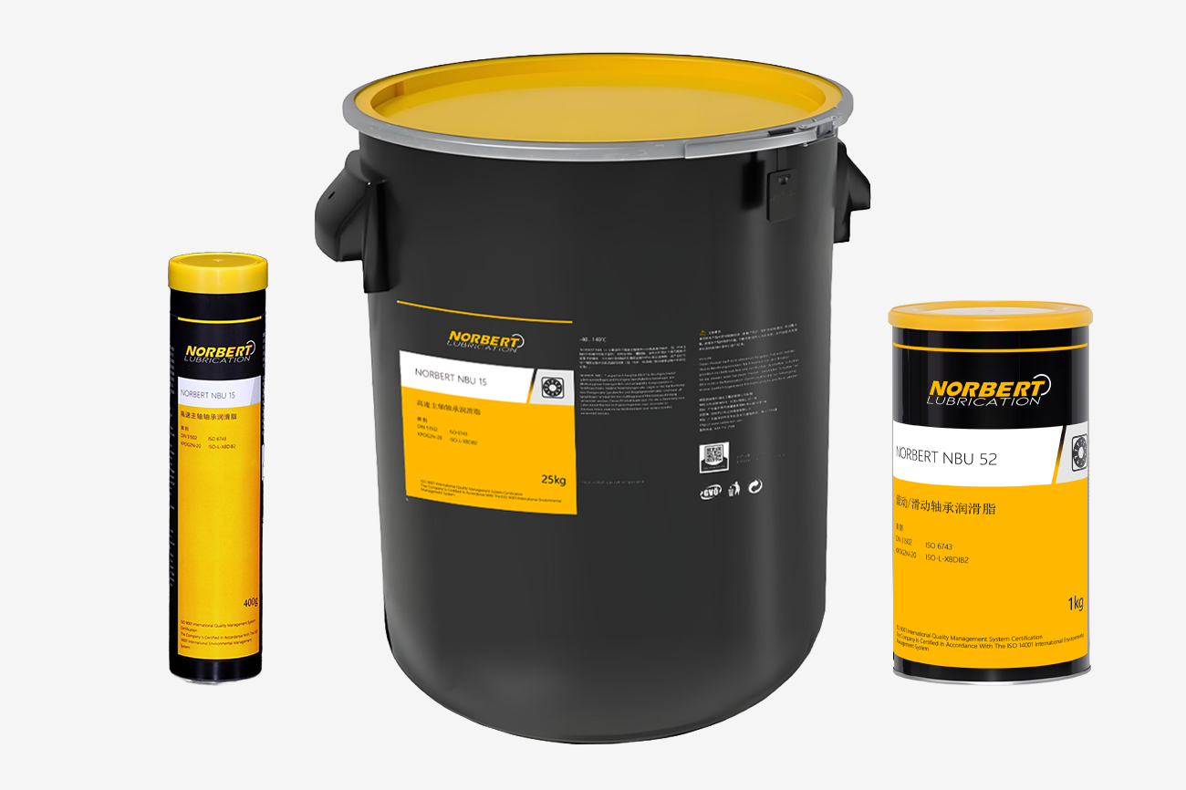 NORBERT GHY 72 Roulements avec lubrification longue durée ou à vie Graisse synthétique