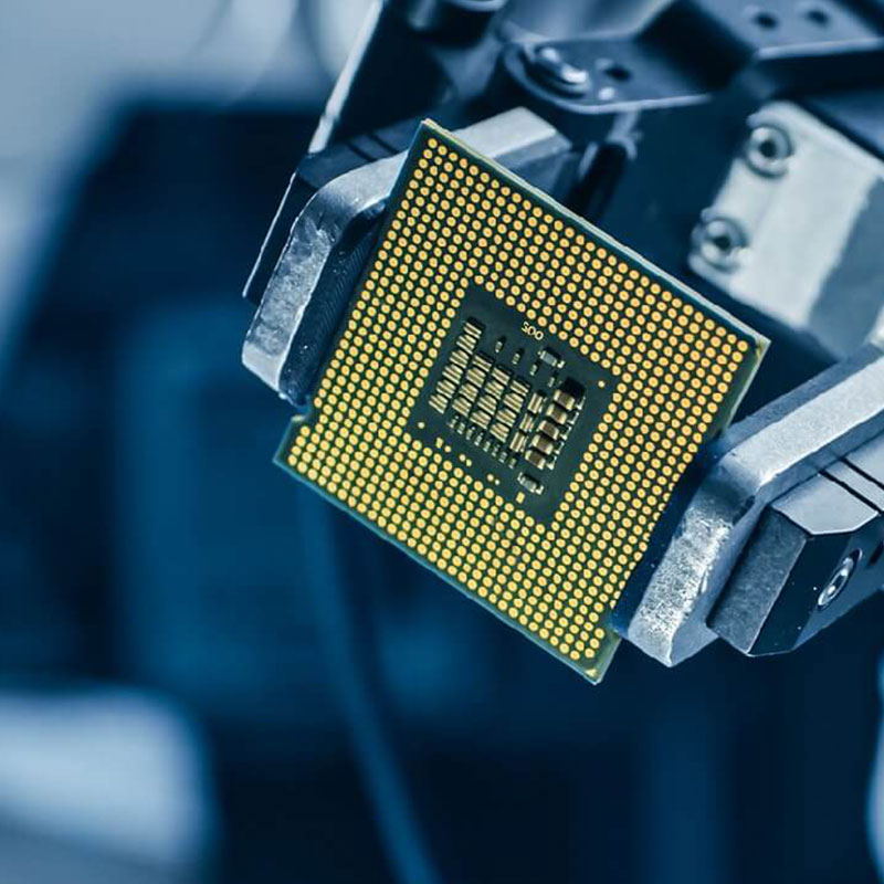 engineer working on power turbine